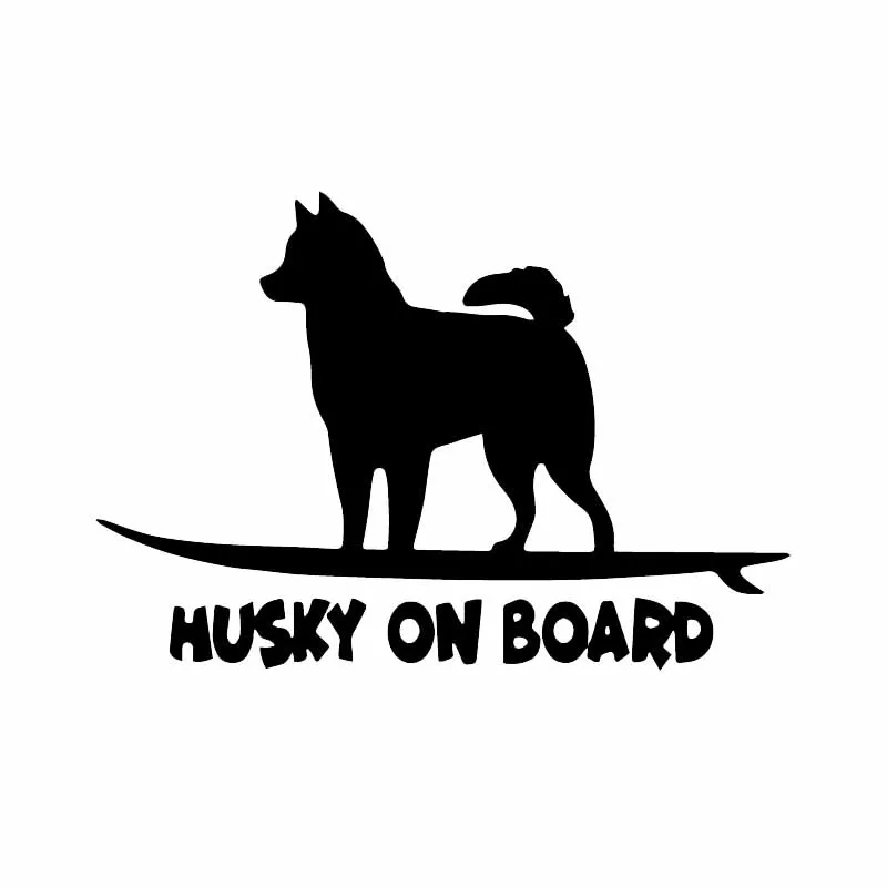 Car Accessories Nz - OFK Funny Decal PVC Husky On