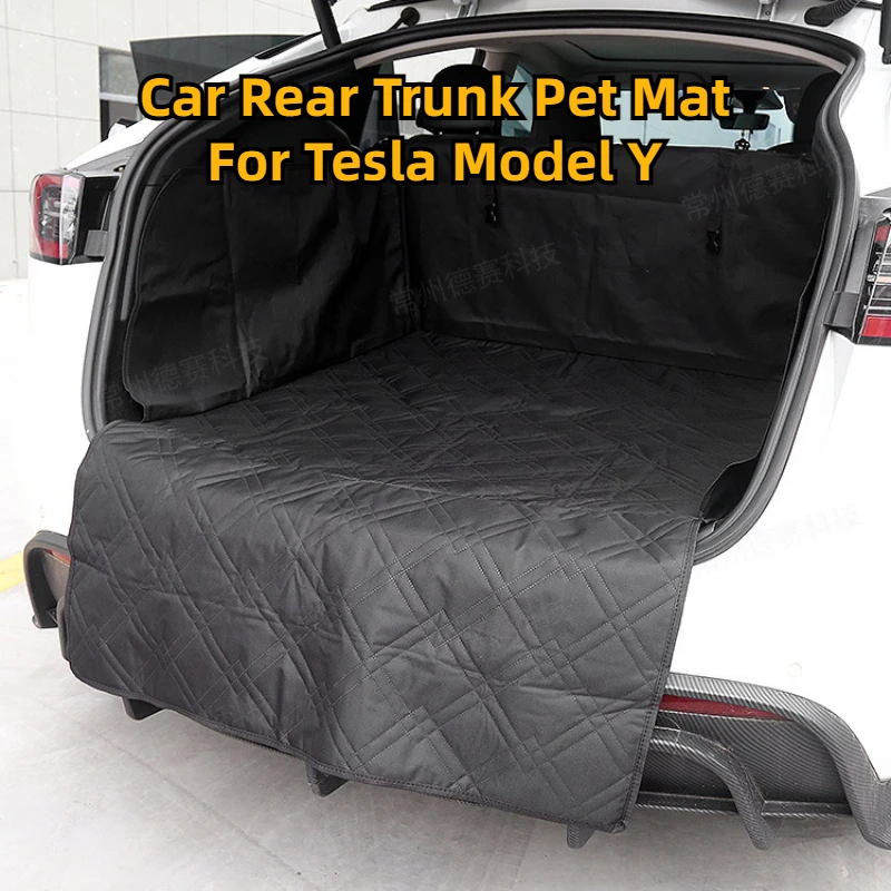 Car Accessories For Camping - Rear Trunk Pet Mat for Tesla