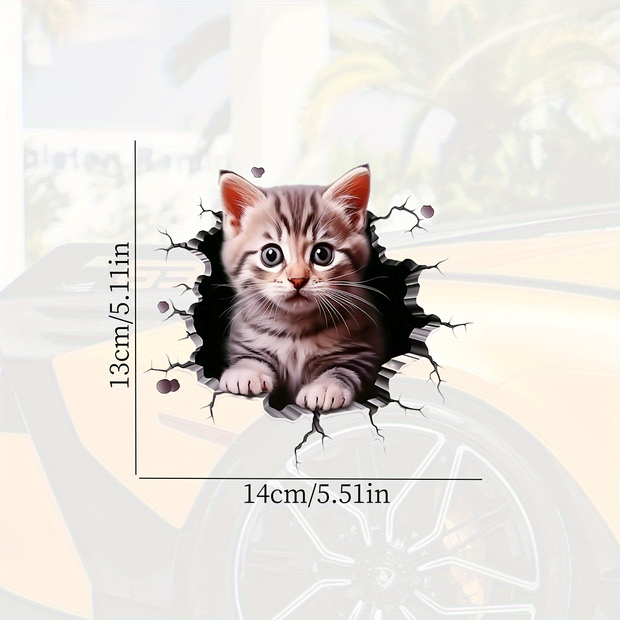 Polyvinyl Chloride Cat Pattern - Car Accessories On Amazon 评论和价格