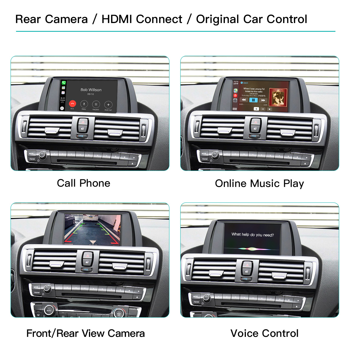 Carplay Multimedia Interface W - Rear Camera For Car 评论和价格