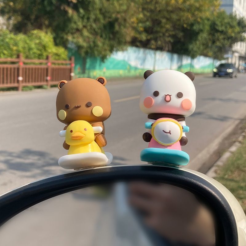 Yier Bubu Spring Swing Figurin - Car Accessories Interior 评论和价格