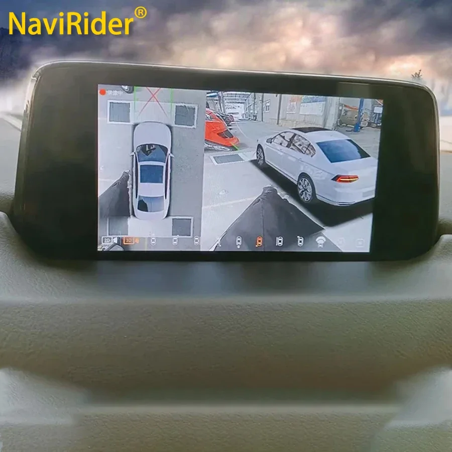 360 Degree Bird View Car DVR R - Rear Camera For Car 评论和价格