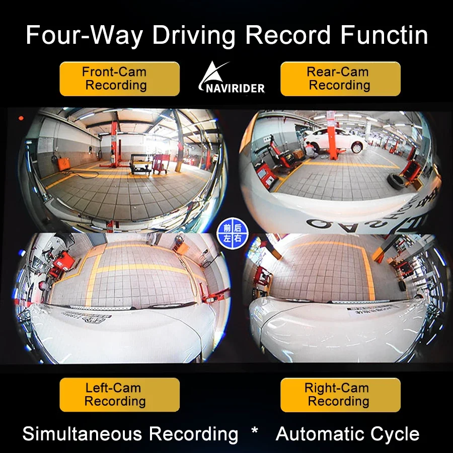 360 Degree Bird View Car DVR R - Rear Camera For Car 评论和价格