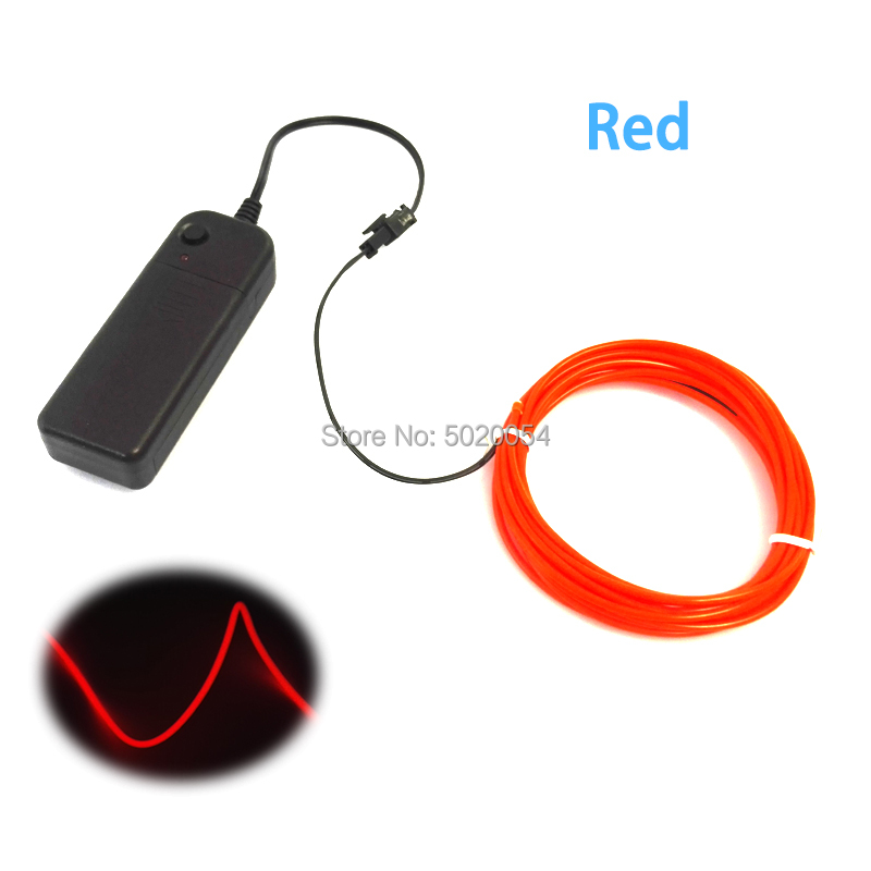 5M El wire Waterproof Glow Cab - Car Accessories Youtube 评论和价格