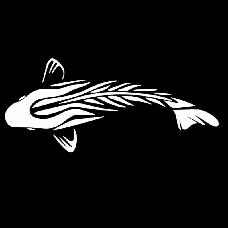 Car Stickers Fun Tribal Carp F - Car Accessories Nz 评论和价格