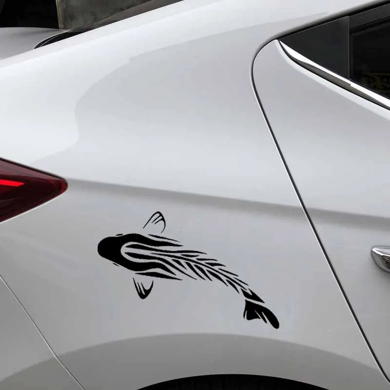 Car Stickers Fun Tribal Carp F - Car Accessories Nz 评论和价格