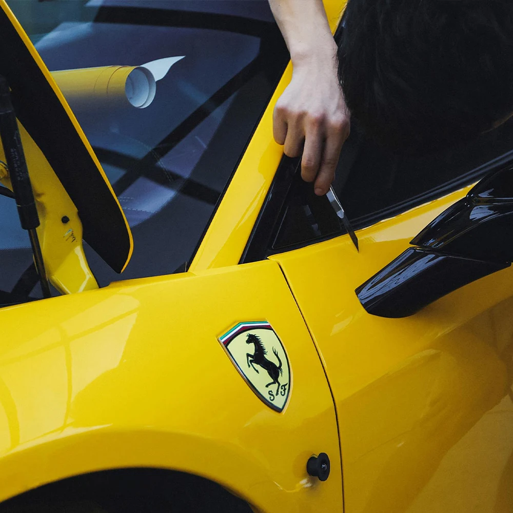Bright Glossy Dark Yellow PET  - Car Accessories On Amazon 评论和价格