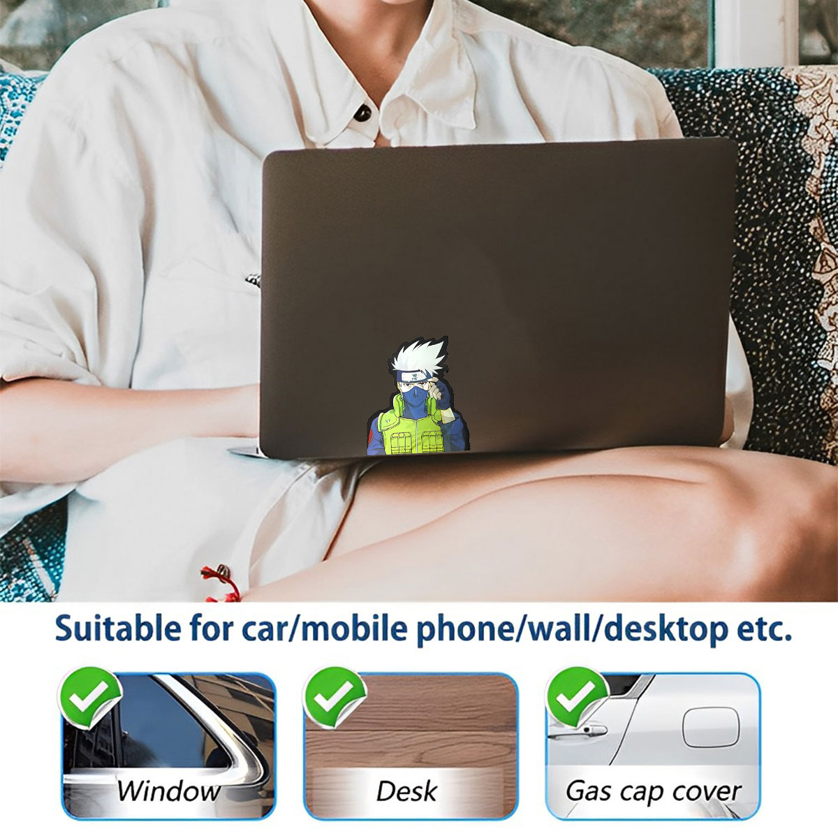 Anime 3D Motion Sticker  Magic - Car Accessories On Amazon 评论和价格