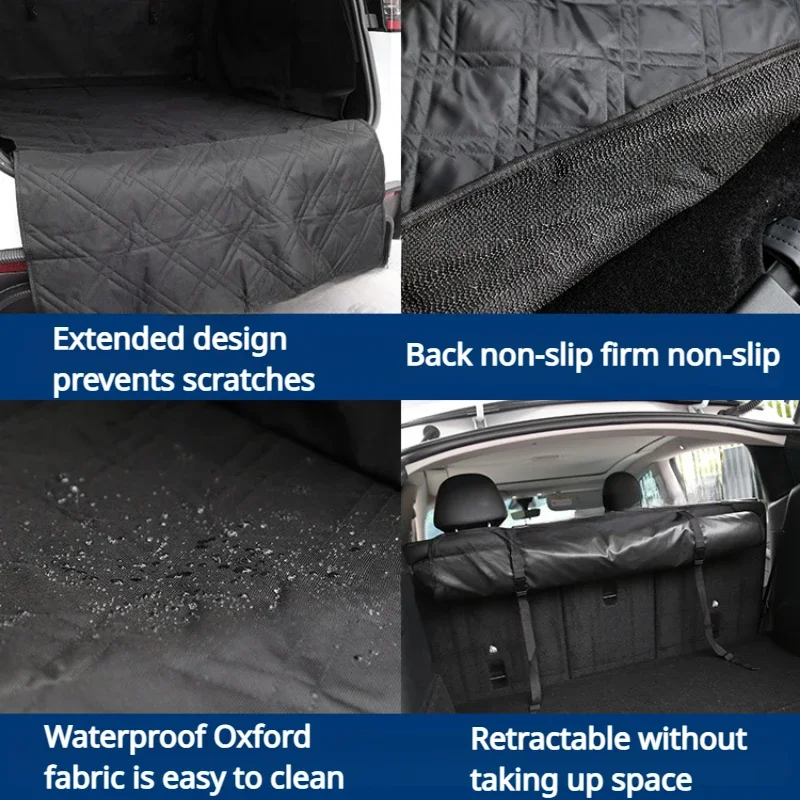 Rear Trunk Pet Mat for Tesla M - Car Accessories For Camping 评论和价格