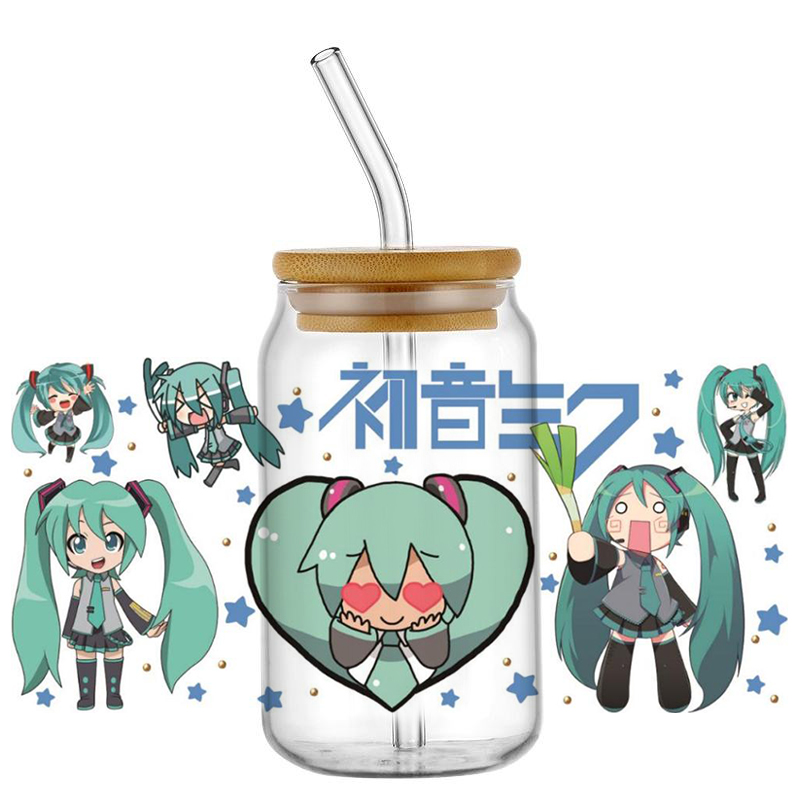 Hatsune Miku UV DTF Cup Wrap 1 - Car Accessories Nz 评论和价格