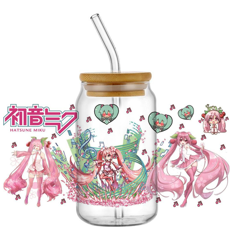 Hatsune Miku UV DTF Cup Wrap 1 - Car Accessories Nz 评论和价格