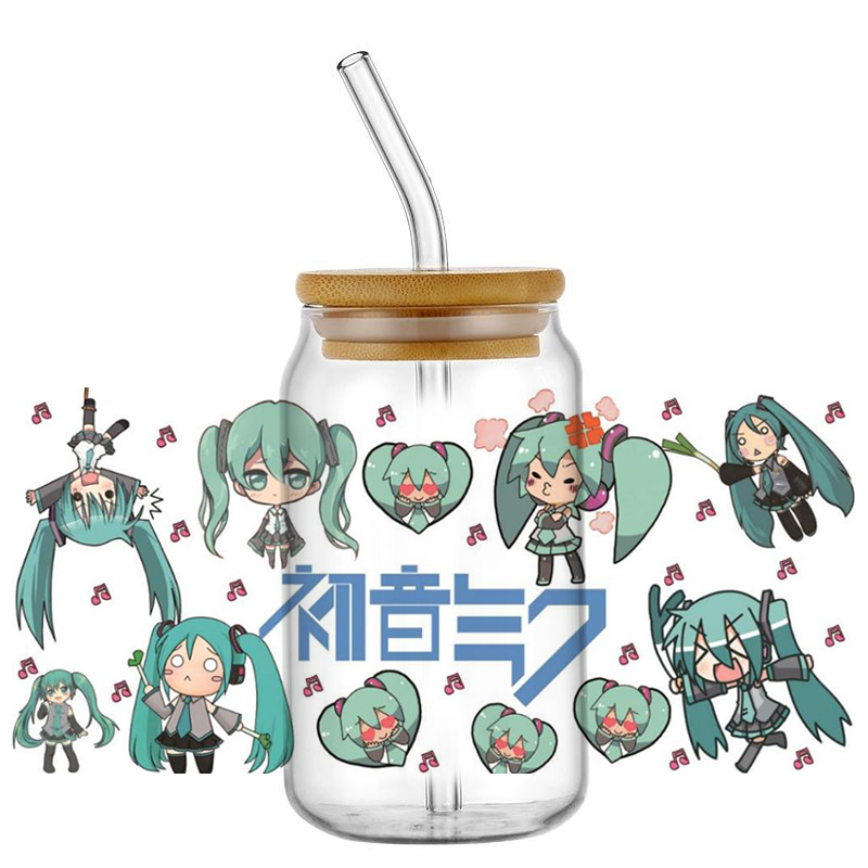 Hatsune Miku UV DTF Cup Wrap 1 - Car Accessories Nz 评论和价格