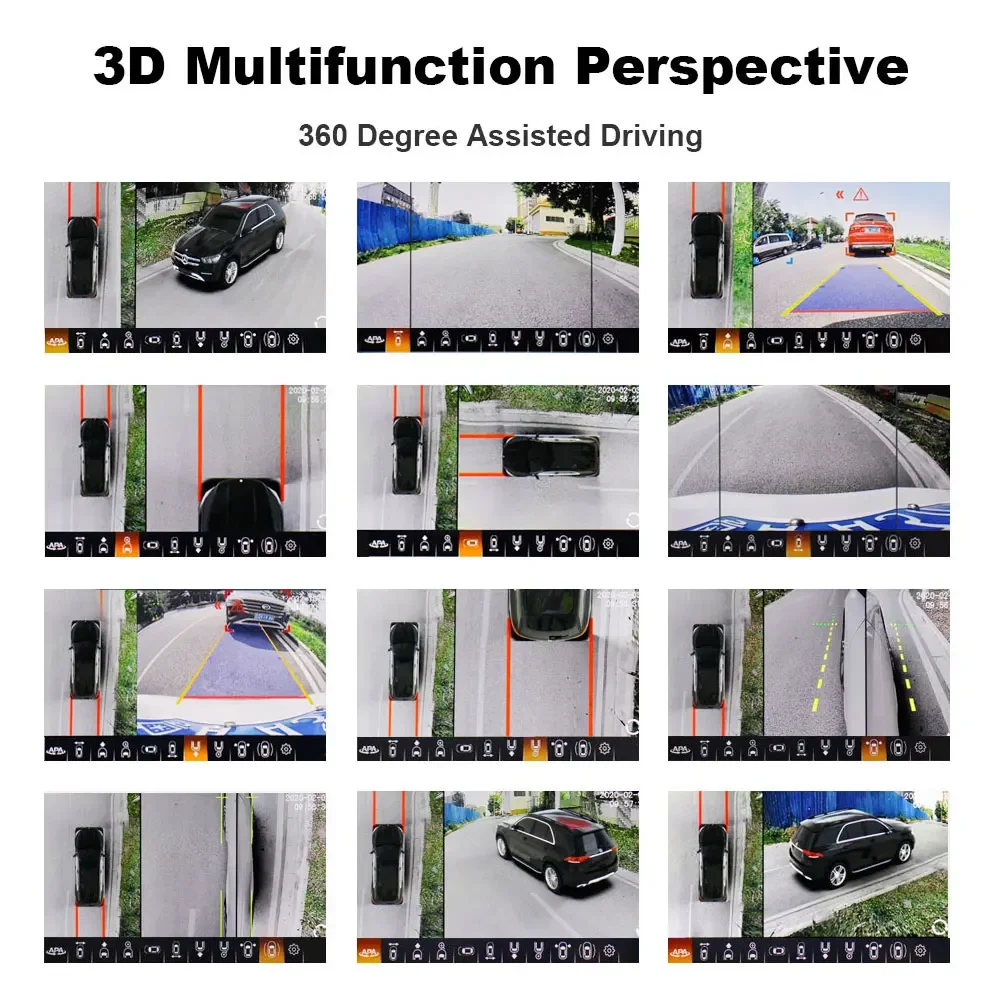 Smartour 1080P AHD 4K 3d 360 c - Rear Camera For Car 评论和价格