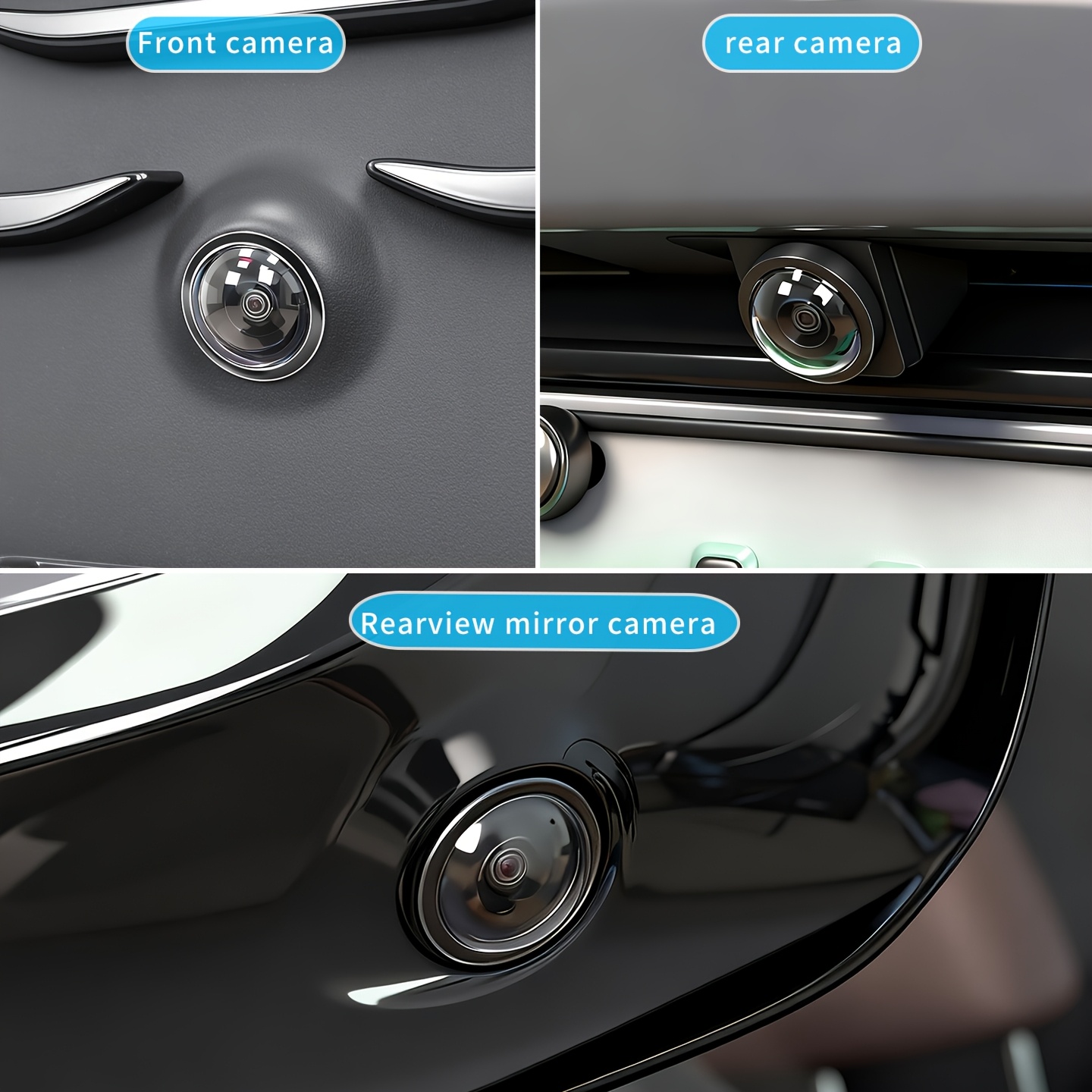 2Pcs Car Rear View Backup Came - Rear Camera For Car 评论和价格