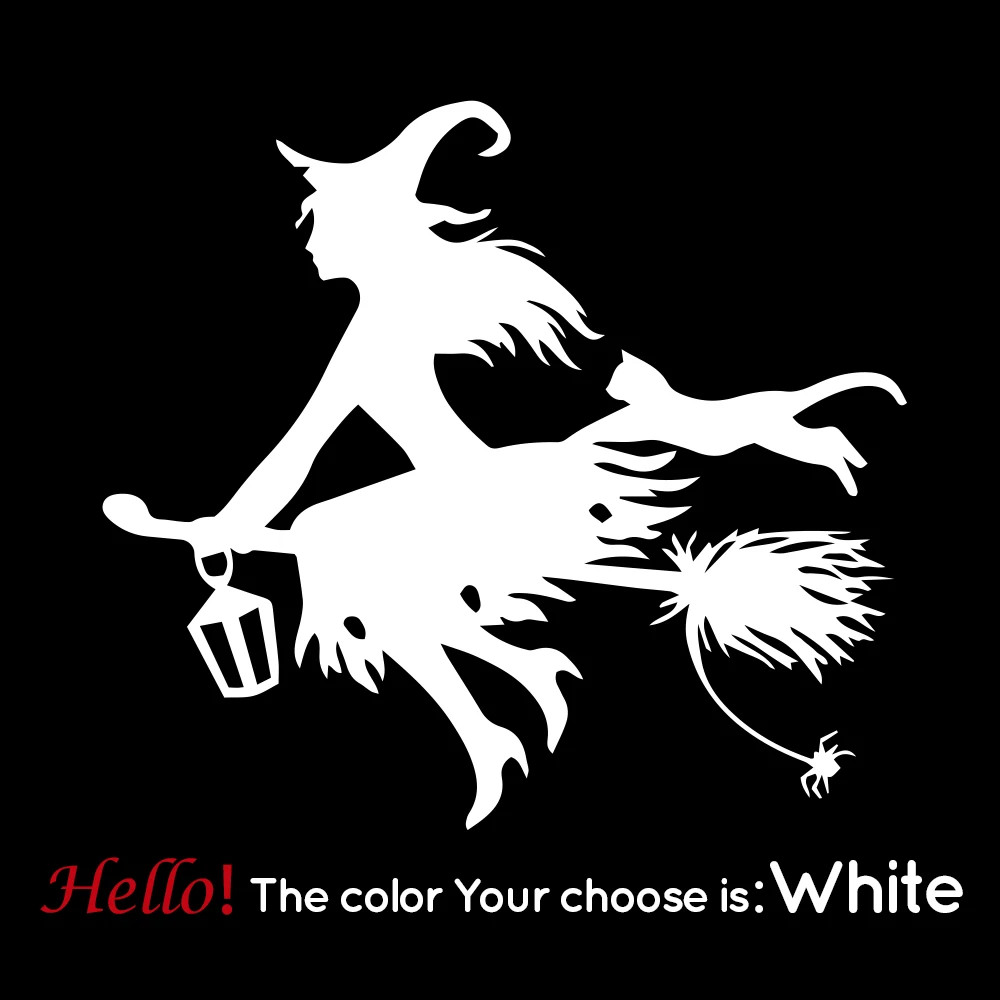 Car Sticker Personality Witch  - Car Accessories Nz 评论和价格