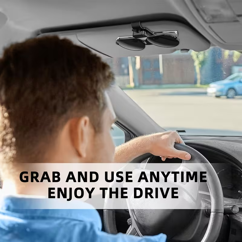 Sun Visor Sunglasses Holder fo - Car Accessories Interior 评论和价格