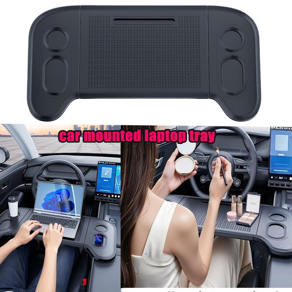 Foldable Car Laptop Desk Steer - Car Accessories For Camping 评论和价格