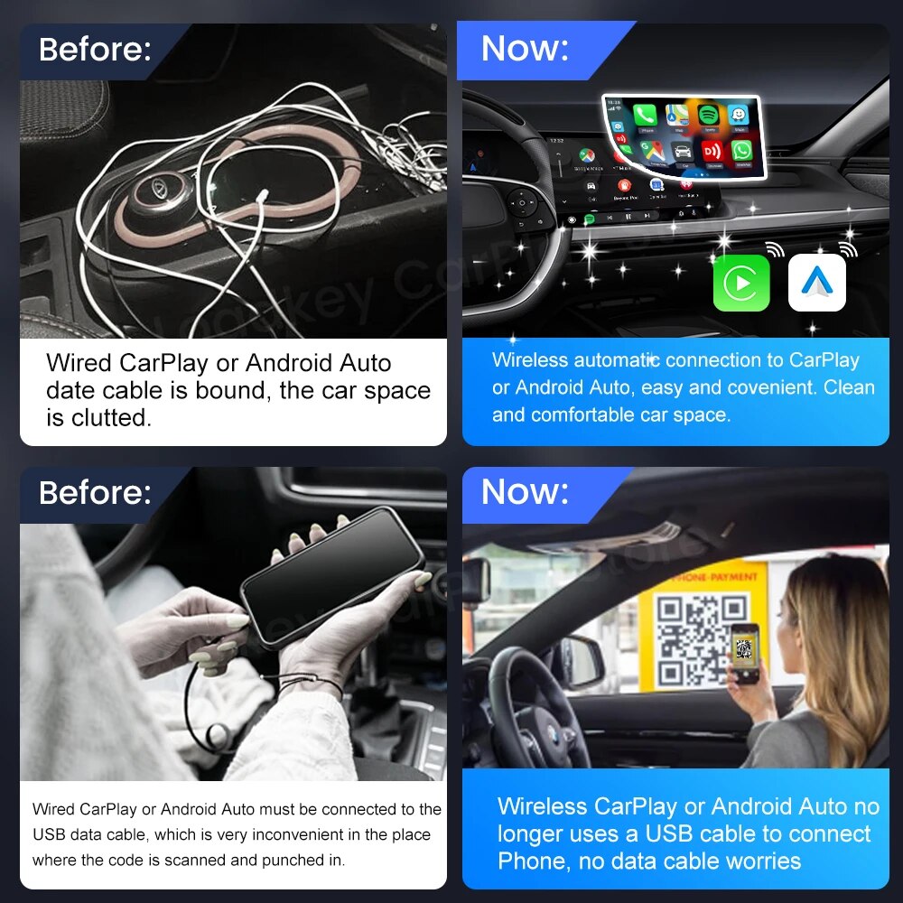 CarlinKit 5.0&Mini5 Pro Wirele - Car Accessories Youtube 评论和价格